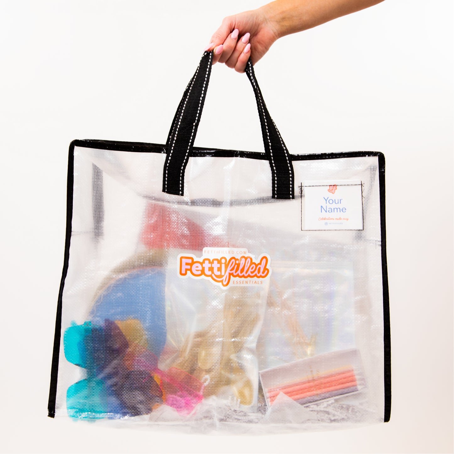 Bubble Wand Valentine – with Custom Name Tag