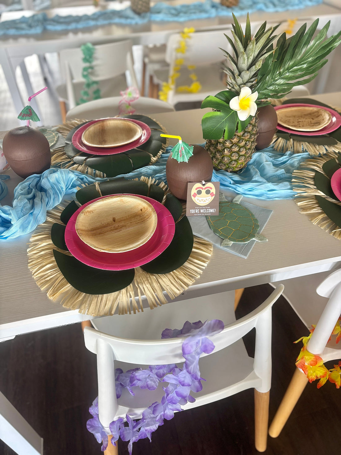 Moana Themed Birthday Party