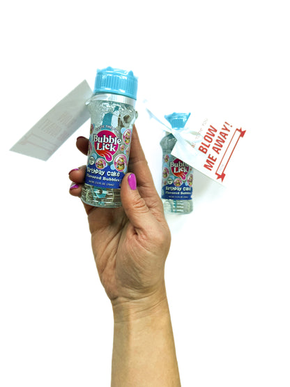 Edible Cake Bubbles Valentine – with Custom Name Tag