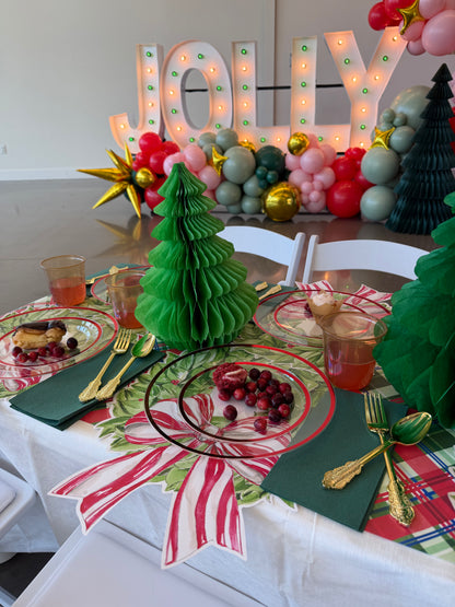 Holiday Petite Party Pack - Christmas Hosting Supplies for 8 Guests
