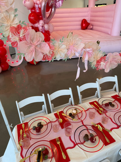 PREORDER - XOXO Petite Party Pack - Valentines Day Party Supplies for 8 Guests